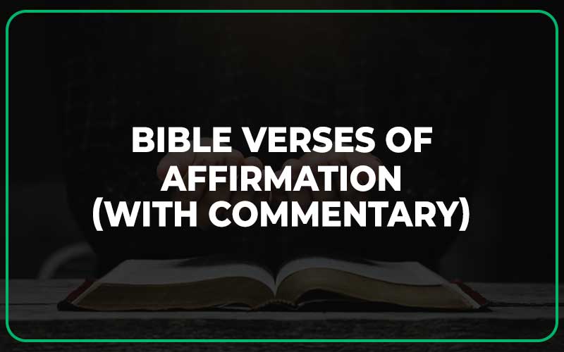 Bible Verses of Affirmation