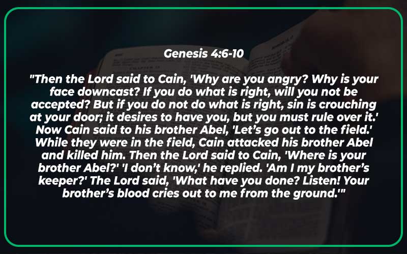 Genesis 4:6-10