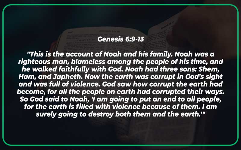 Genesis 6:9-13