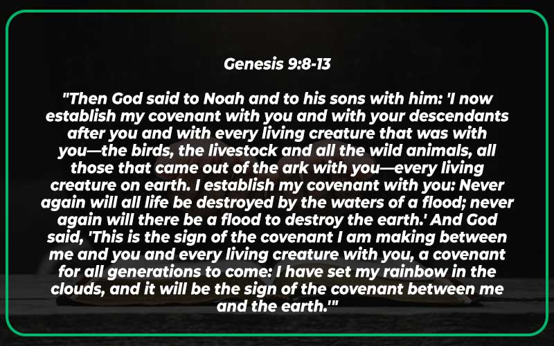 Genesis 9:8-13