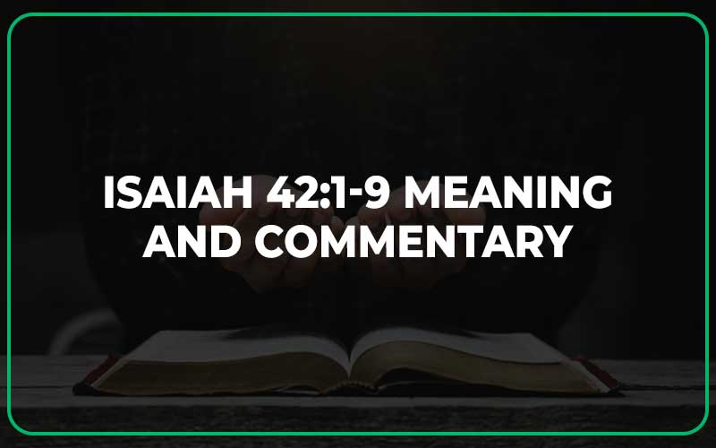 isaiah 42 1 9 sermon