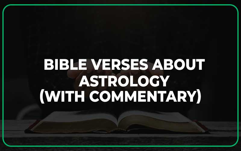 Bible Verses About Astrology