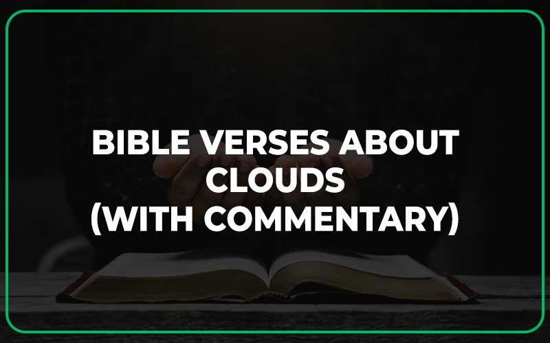 Bible Verses About Clouds