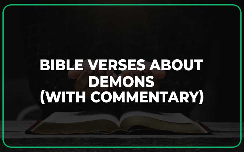 Bible Verses About Demons