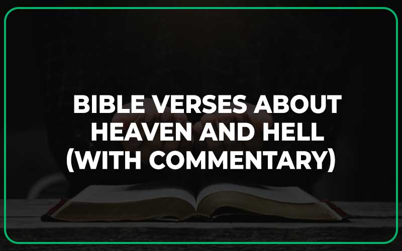 Bible Verses About Heaven And Hell