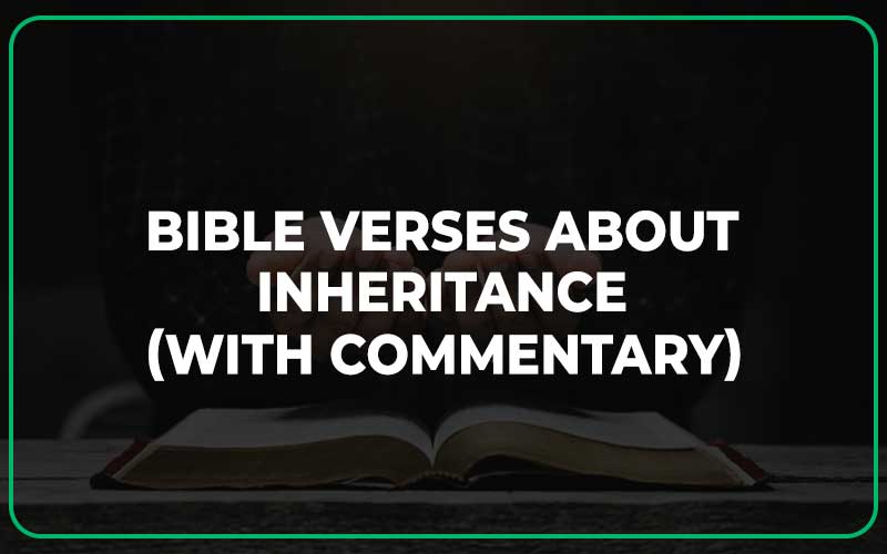 Bible Verses About Inheritance