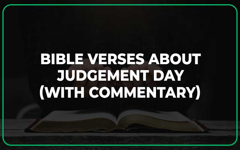 Bible Verses About Judgement Day