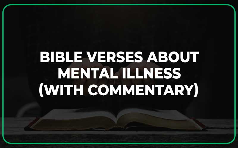 Bible Verses About Mental Illness