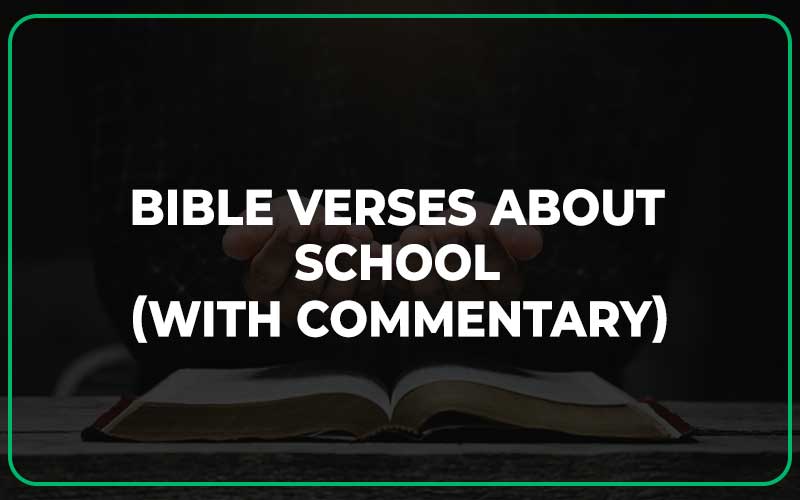 Bible Verses About School
