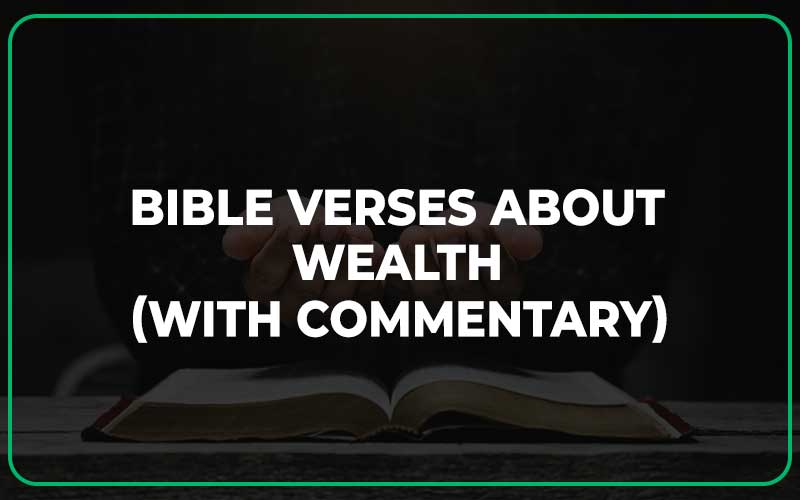 Bible Verses About Wealth