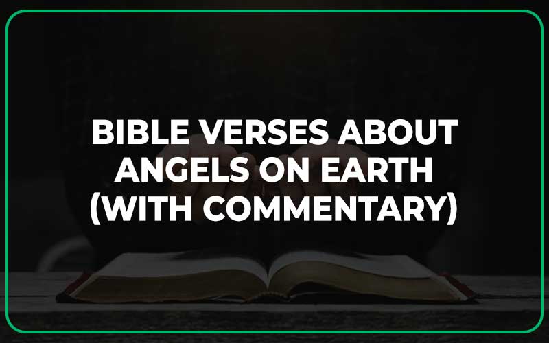 Bible Verses About Angels On Earth