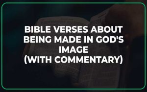 35 Bible Verses About Being Made In God’s Image - Scripture Savvy