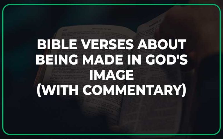 35 Bible Verses About Being Made In God’s Image - Scripture Savvy