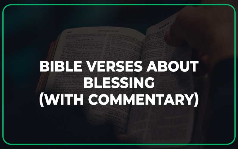 Bible Verses About Blessing