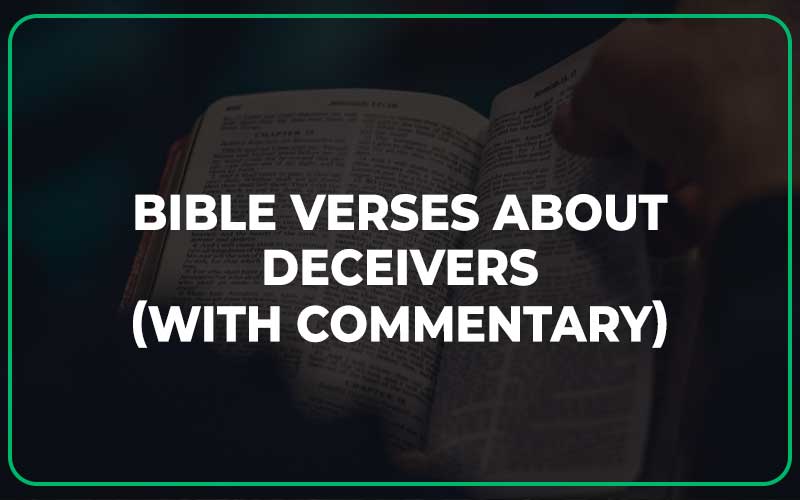 Bible Verses About Deceivers