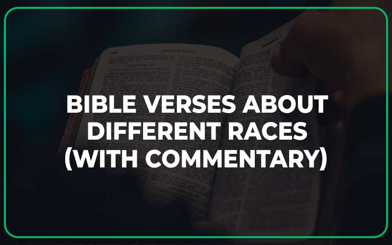 Bible Verses About Different Races