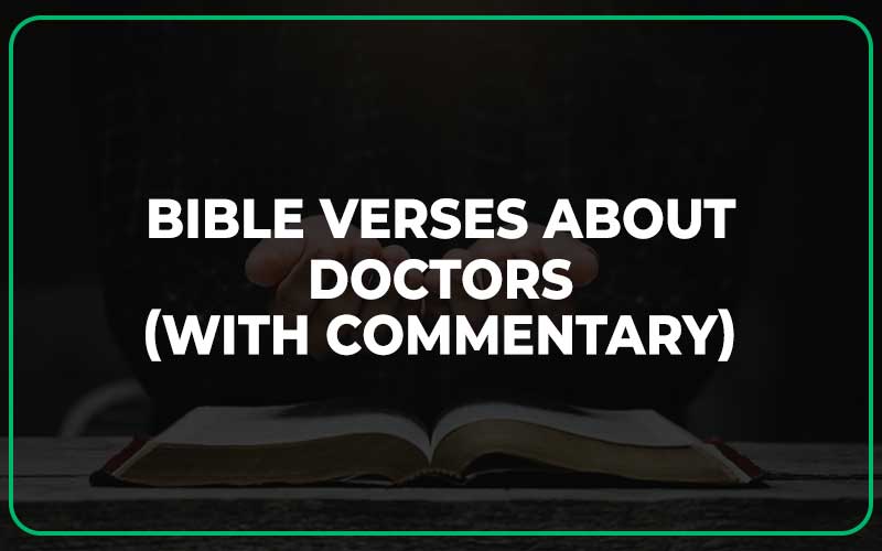 Bible Verses About Doctors