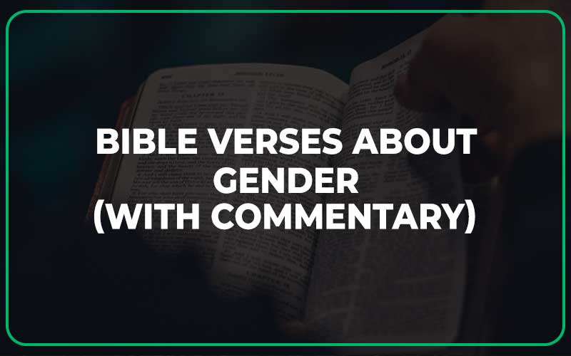 Bible Verses About Gender