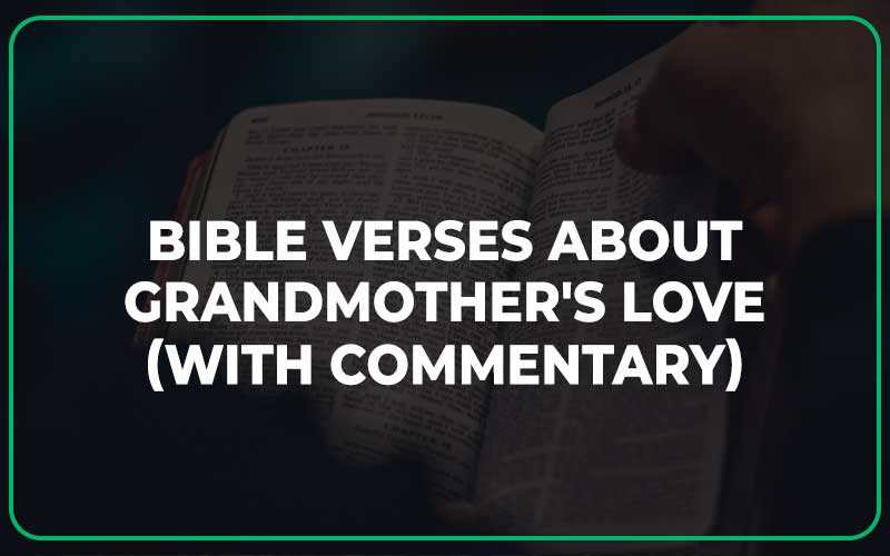 Bible Verses About Grandmother's Love
