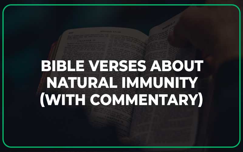 Bible Verses About Natural Immunity