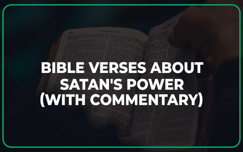 Bible Verses About Satan's Power