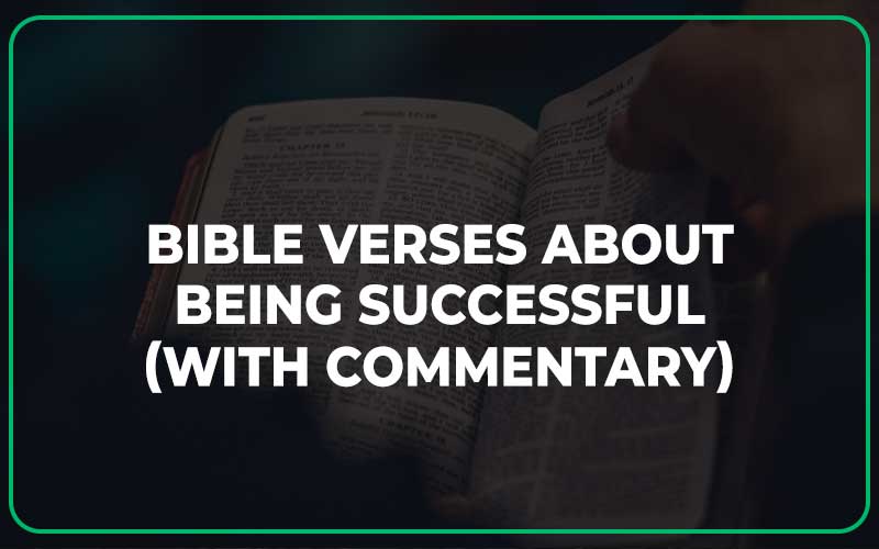 Bible Verses About Being Successful