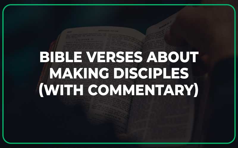 Bible Verses About Making Disciples