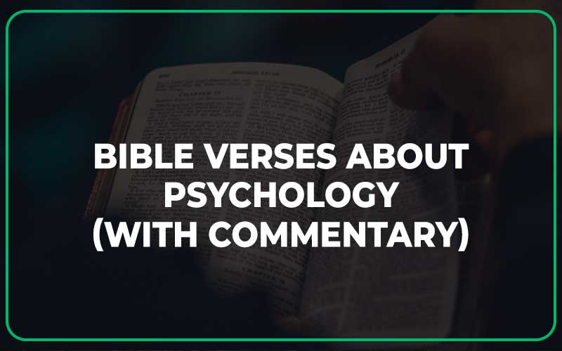 Bible Verses About Psychology