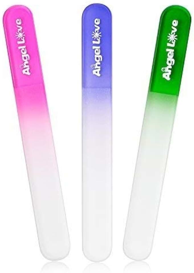 Baby Nail File, 3 Pack, Emery Board Glass, Crystal, Set for Newborns, Toddlers, Infant, Babies & Young Children, New Moms & Baby Shower,ZJC1