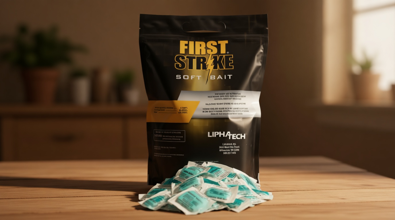 LIPHA TECH FirstStrike Rodent Bait 10g - 4lb Bag