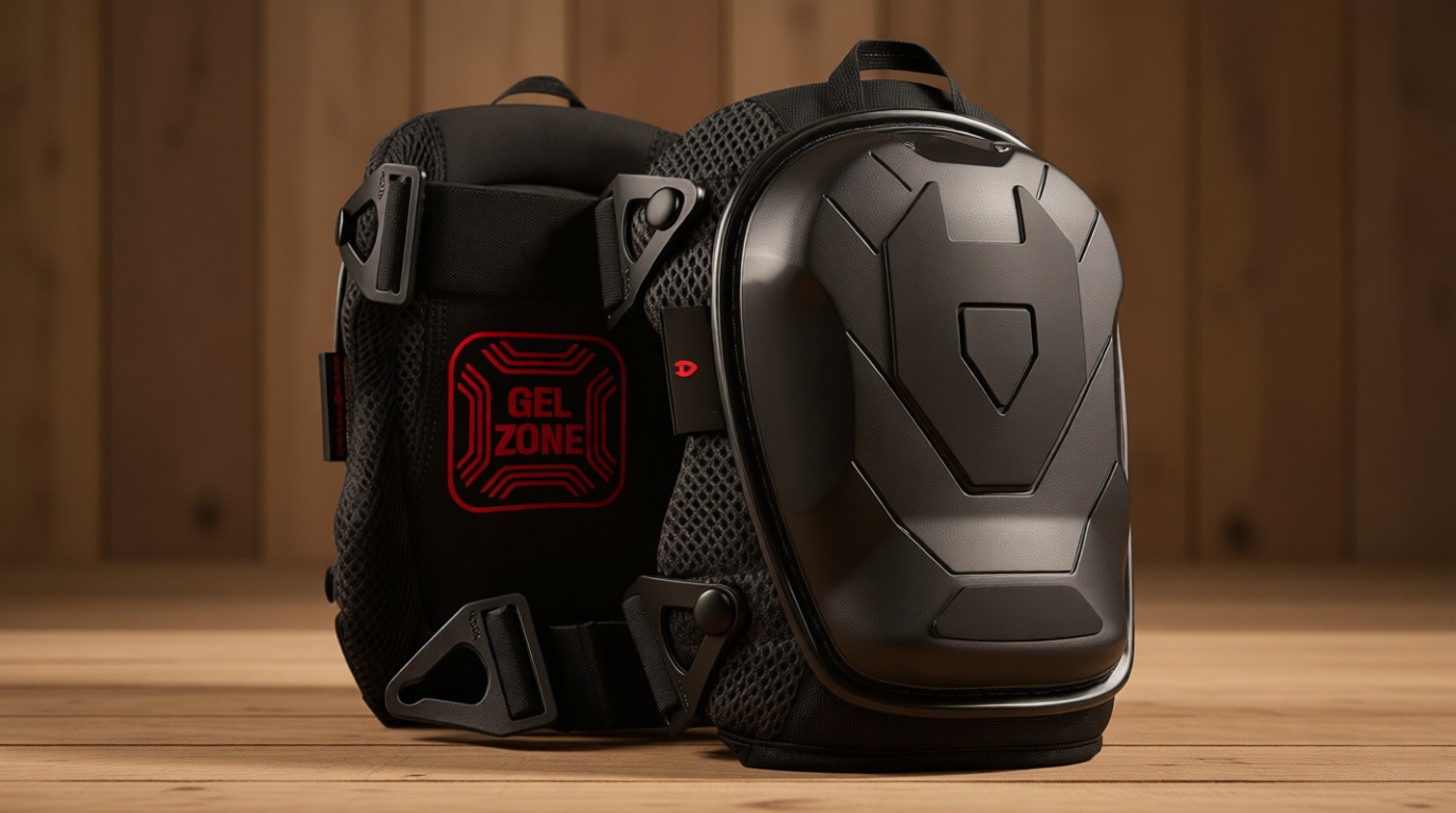 NoCry Professional Construction Knee Pads for Men and Women with Non-Slip Heavy Duty Cap and Ankle Support — Thick Foam and Gel Cushioning — Reinforced, Adjustable Straps and Military Grade Rivets