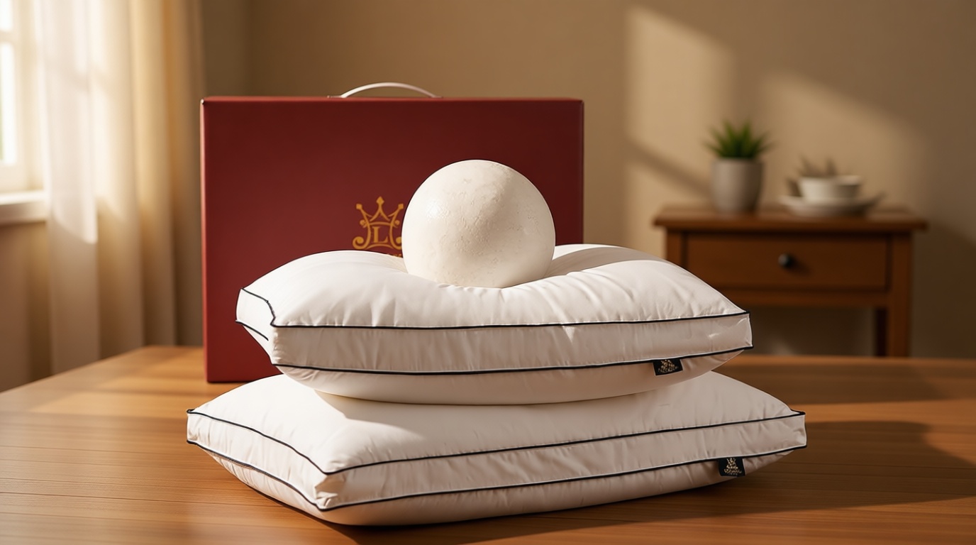 L LOVSOUL Goose Feather Down Pillow Queen Size of 2,Ultra Soft 100% Organic Cotton Fabric, 700TC,800 Fill Power, Luxury Hotel Collection Bed Gusseted Pillows for Back, Stomach or Side Sleepers OEKO-TEX STANDARD 100