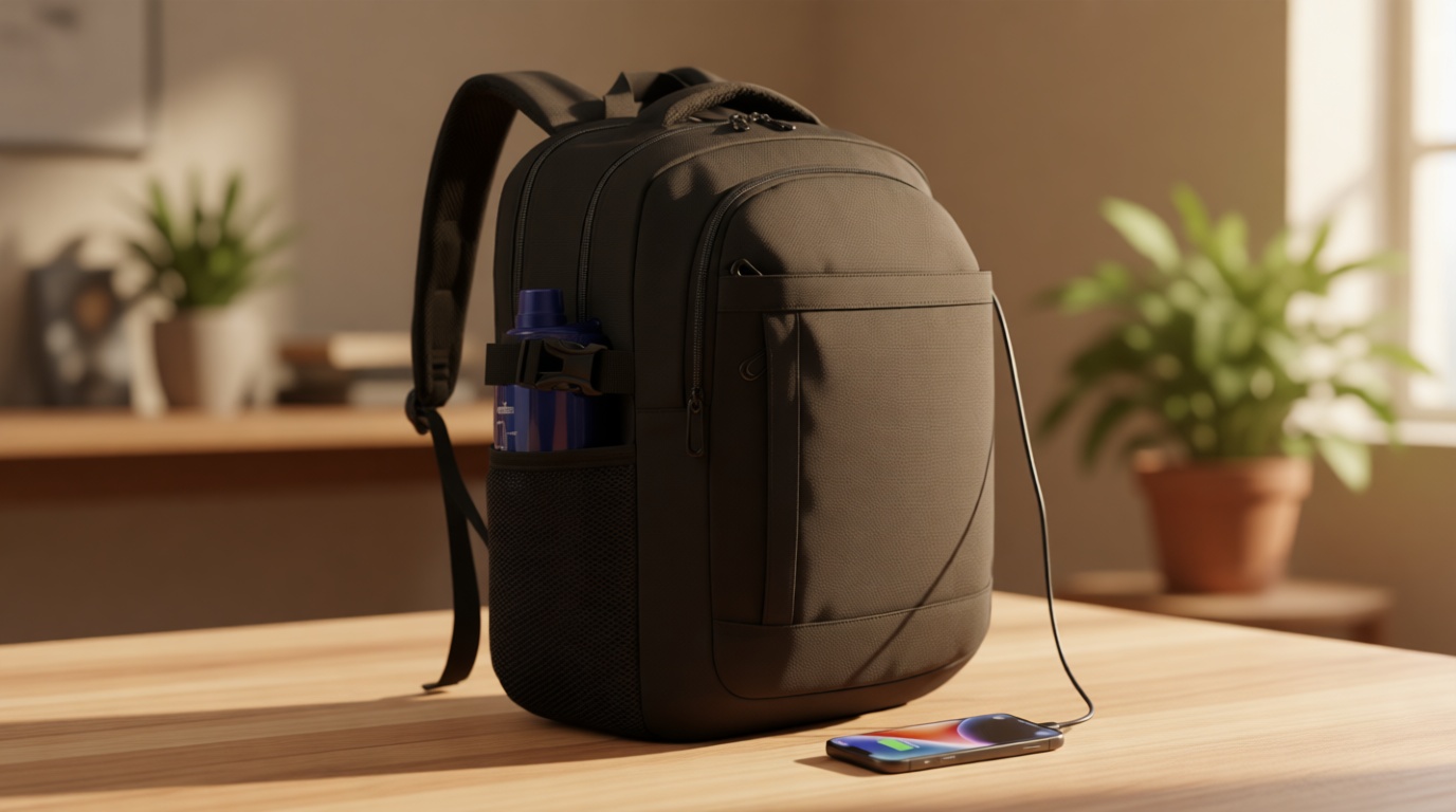 DEYACE Laptop Backpack 17 Inch Large Computer Bag for Men with USB Charger Port 18x14x8 Flight Approved Personal Item Travel Laptop Backpacks