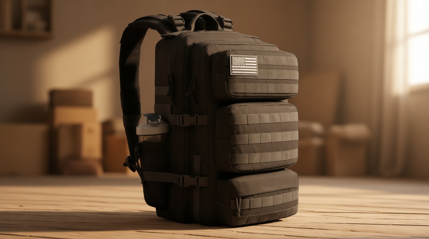 50L Military Tactical Backpack Large Day Backpack for Men Molle Army 3 Days Assault Pack Bug Out Bag Water Resistant and Heavy Duty Hiking Treeking Rucksack - Black