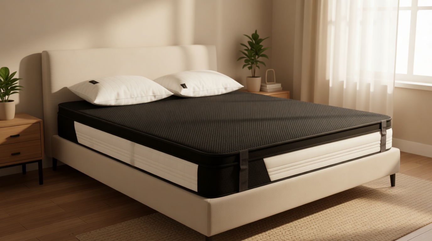 Grounding Mat for Bed King, Breathing Grounding Mattress Pads, Full Body Grounding Mat for Efficient Sleep, Reduce Stress Sleeping Sheet (54x78IN)