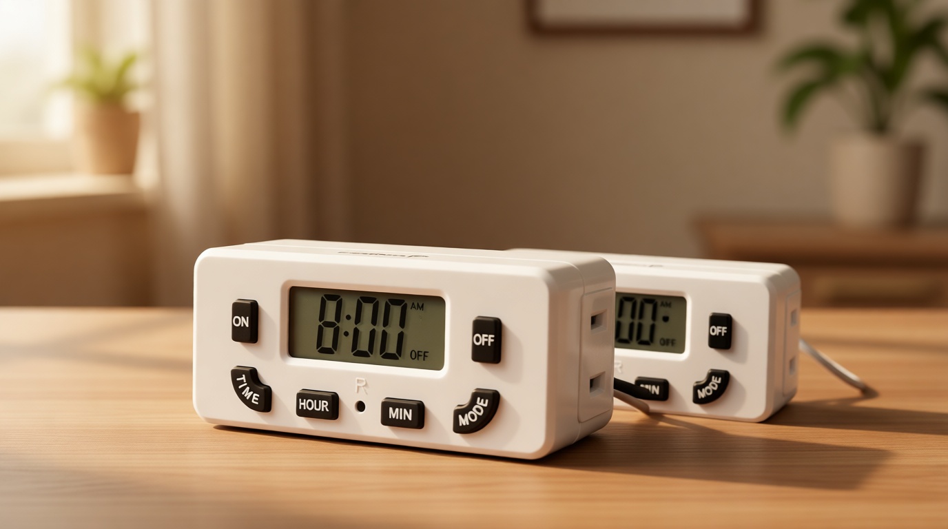 Mini Timer With One Lamp Module 15 Best Indoor Timer For Lights (Buyers Guide)