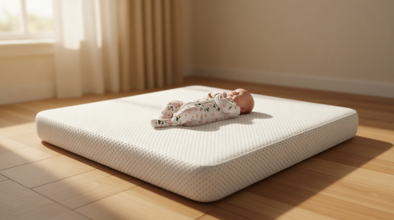 Newton Baby Essential Crib Mattress – Breathable, Washable Infant & Toddler Mattress with Firm Support, All-Stages, Infant to Toddler, GREENGUARD Gold Certified - White