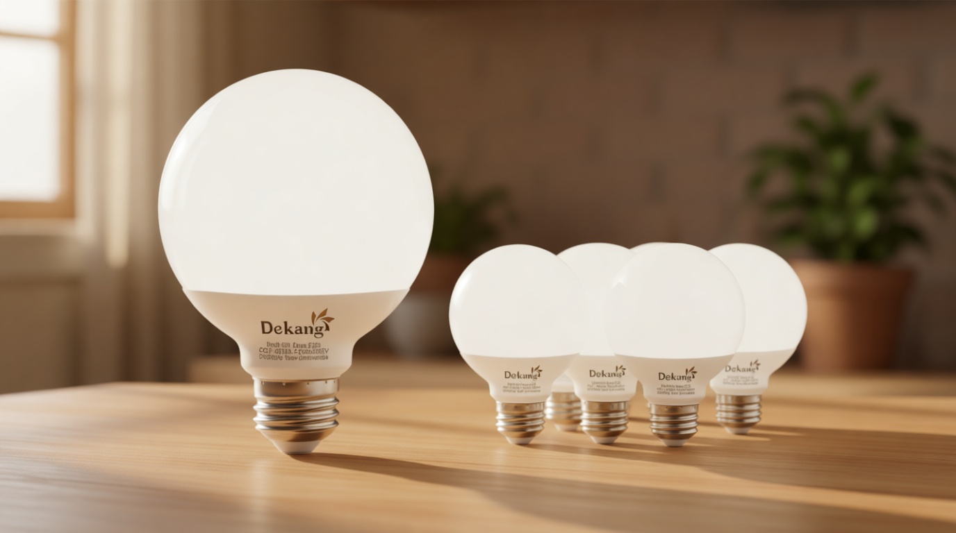 8-Pack LED Vanity Light Bulbs for Bathroom 4000K Natural Daylight, E26 Base Globe 60W Incandescent Equivalent, 5W Round Light Bulbs for Vanity Mirror, 500LM, Non-dimmable