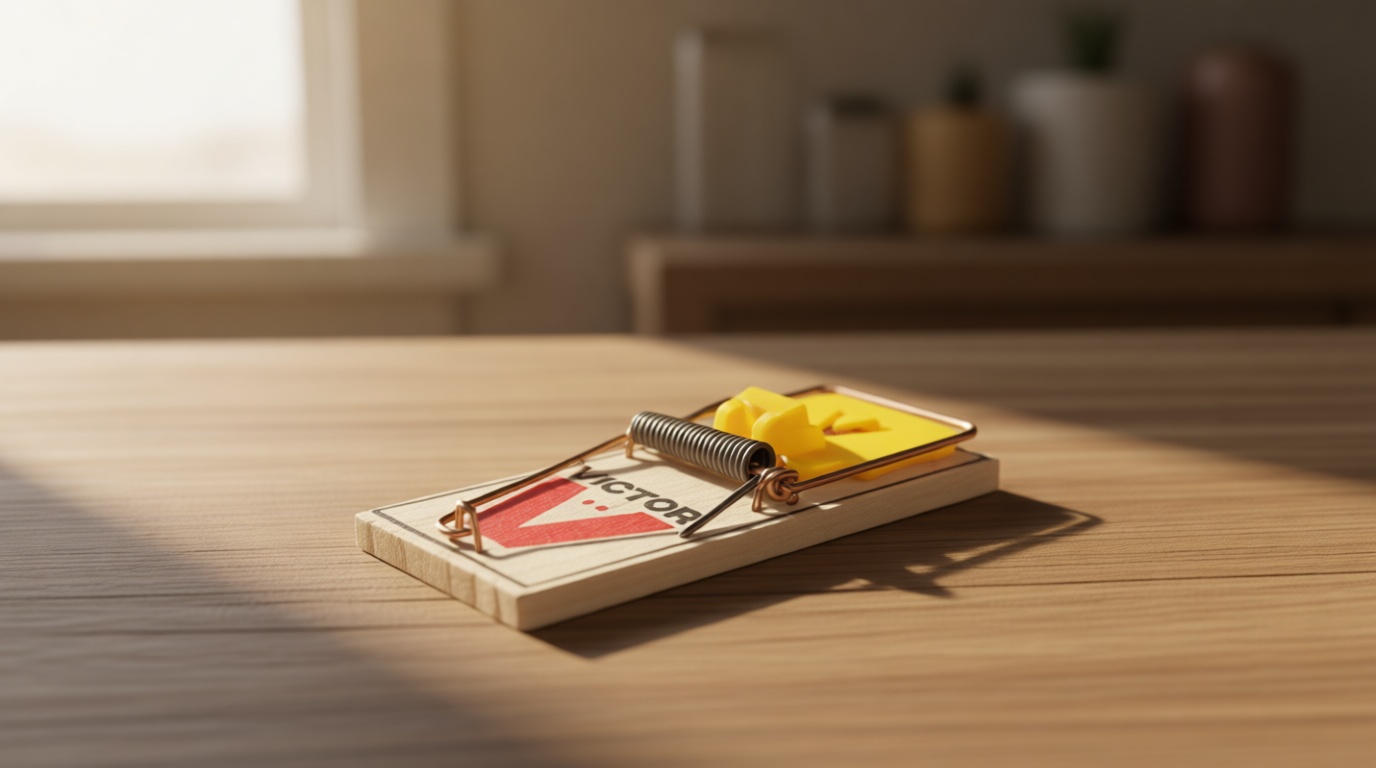 Victor Mouse Traps M035-12, Plastic Pedal, Sustainably Sourced FSC Wood, Wooden Mouse Traps, 12 Pack