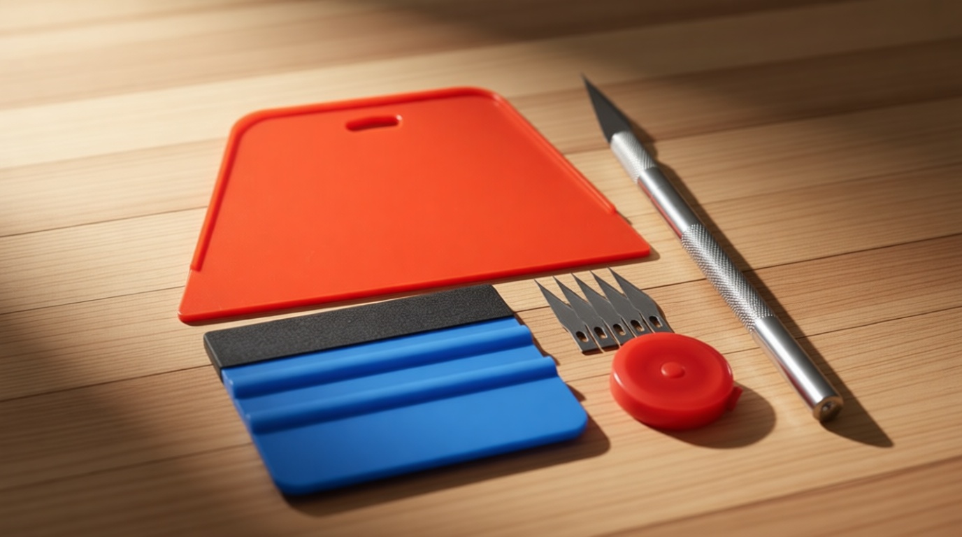 Art3d Smoothing Tool Kit for Applying Peel and Stick Wallpaper, Vinyl Backsplash Tile