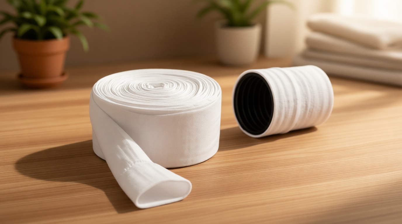 UNIFAMILY French Drain Fabric 30FT, Drain Sleeve for 4-Inch Pipes, 4" Drain Pipe Filter Sock for Flexible Expandable Drain Pipes, Filter Sleeve for Drainage, Filters Fabric for Drainage