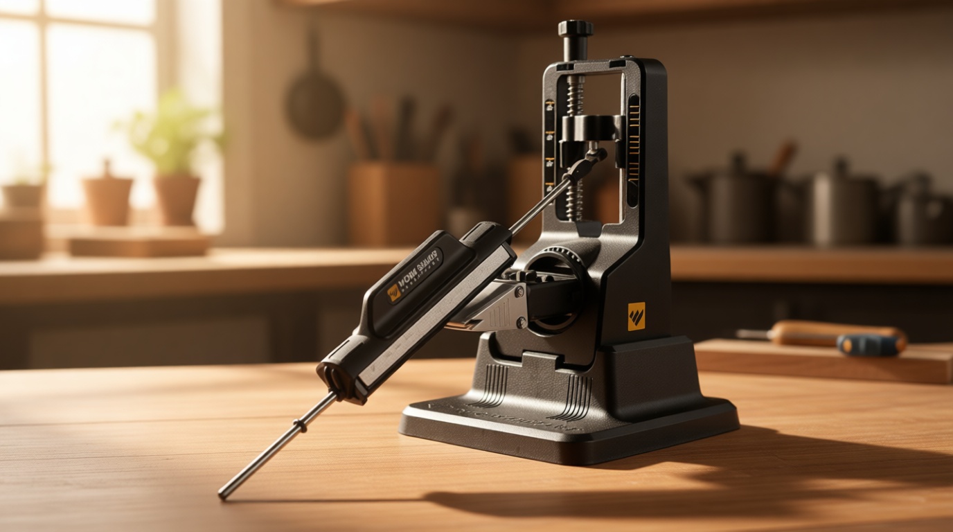 Work Sharp Precision Adjust Knife Sharpener Kit, Sharpens All Pocket and Kitchen Knives with ease & control
