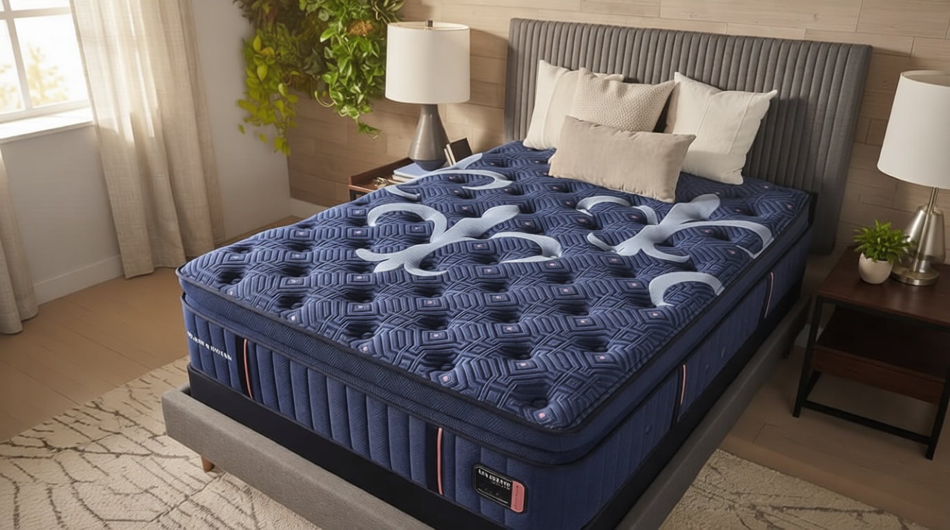 Stearns & Foster Lux Estate Medium Pillow Top Mattress, Queen