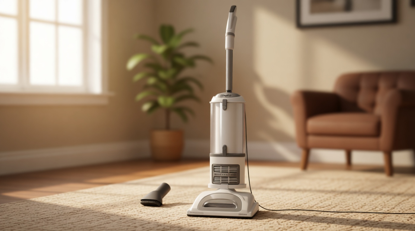 Shark | Upright Vacuum Cleaner | Navigator Lift-Away | Swivel Steering | HEPA Filter | Vacuum for Pet Hair | Crevice Tool & Dusting Brush Included | For Carpets & Hard Floors | White/Silver | NV356E